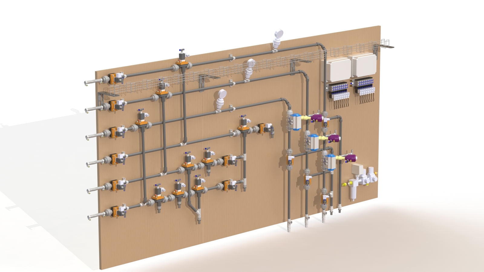 CulinaFlexPro kitchen pre-assembled 3 tank
